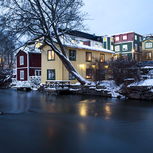 Winterview of Norrtälje